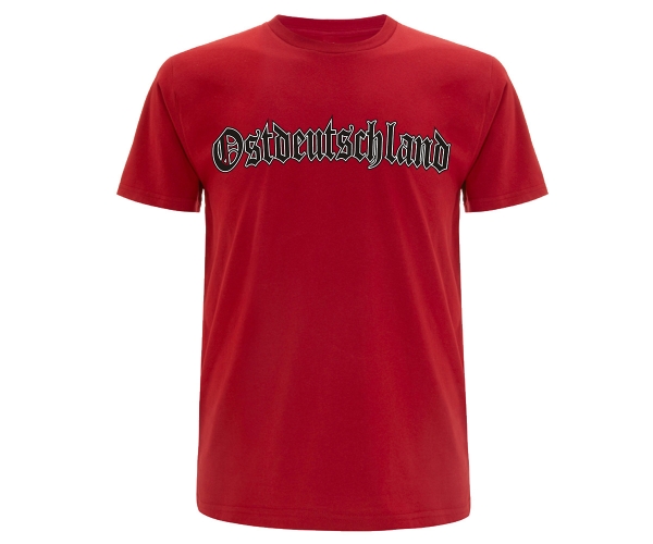 Ostdeutschland Logo - Männer T-Shirt - rot