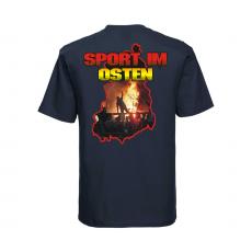 Sport im Osten - Männer T-Shirt - navy