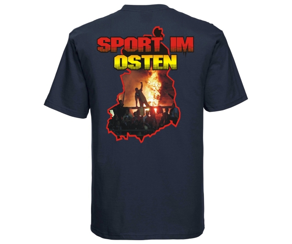 Sport im Osten - Männer T-Shirt - navy