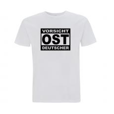 Vorsicht Ostdeutscher - Männer T-Shirt - weiß
