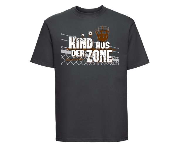 Kind aus der Zone - Männer T-Shirt - grau