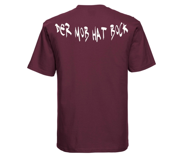 Der Mob hat Bock - Ostmob - Männer T-Shirt - burgundy