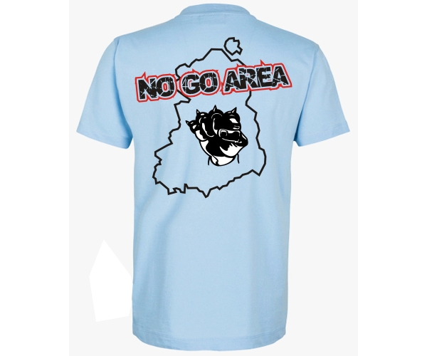 Ostdeutschland - No go Area - klassisch - Männer T-Shirt - hellblau