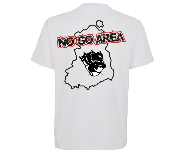 Ostdeutschland - No go Area - klassisch - Männer T-Shirt - weiß