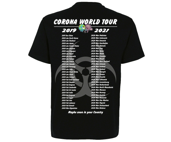 Corona World Tour - Männer T-Shirt