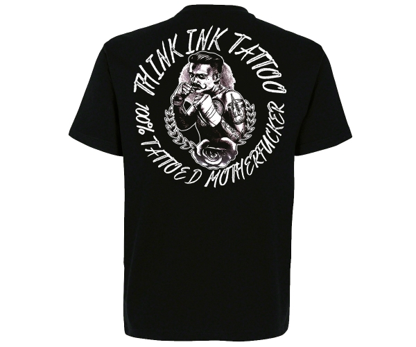 Think Ink - Boxer Männer T-Shirt schwarz