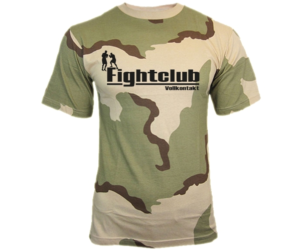 Fight Club - Vollkontakt - Männer T-Shirt - deserttarn