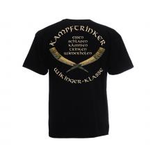 Kampftrinker - Wikinger - Männer T-Shirt - schwarz