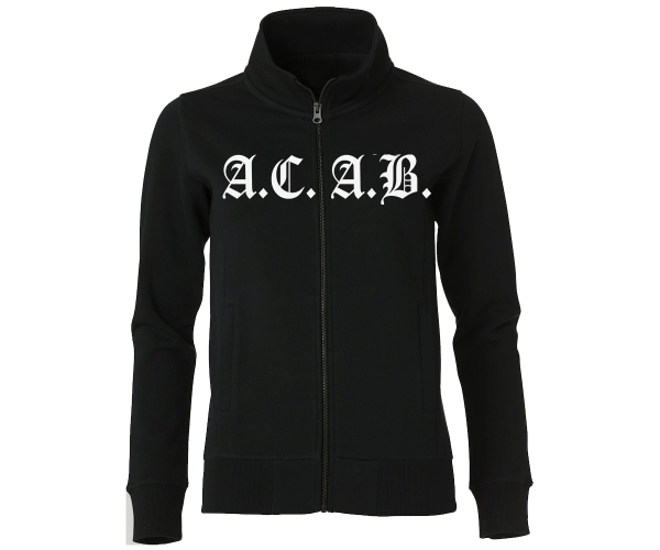 ACAB Frauen Freizeitjacke Old School - schwarz