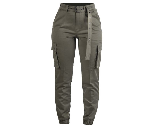 Frauen Army Style Hose - oliv