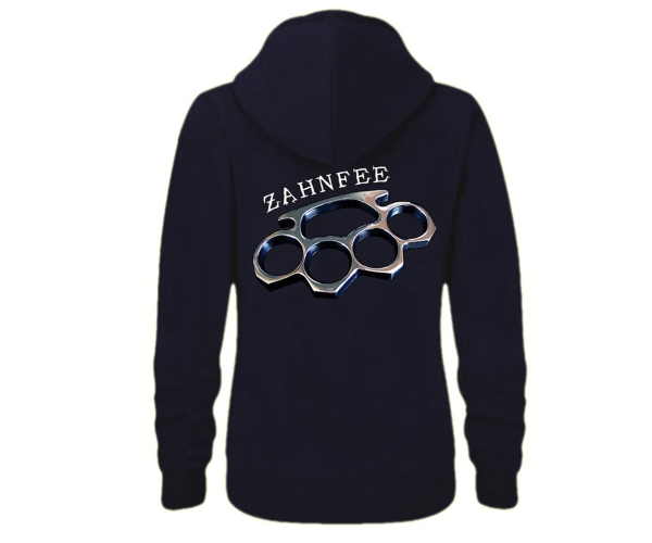 Zahnfee Deluxe - Frauen Kapuzenjacke - navy