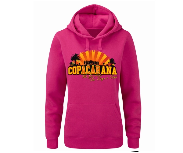 Copacabana - No go Area for Dogs and Cops - Frauen Kapuzenpullover - pink