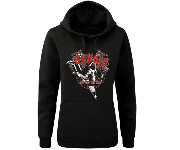 Tattoos my Life my Pain - Tattoo Family - Frauen Kapuzenpullover - schwarz