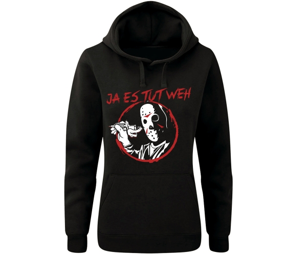 Ja es tut weh - Jason - Tattoo Family - Frauen Kapuzenpullover - schwarz