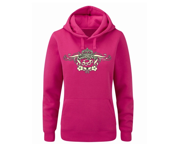 Zahnfee Krone - Frauen Kapuzenpullover - pink