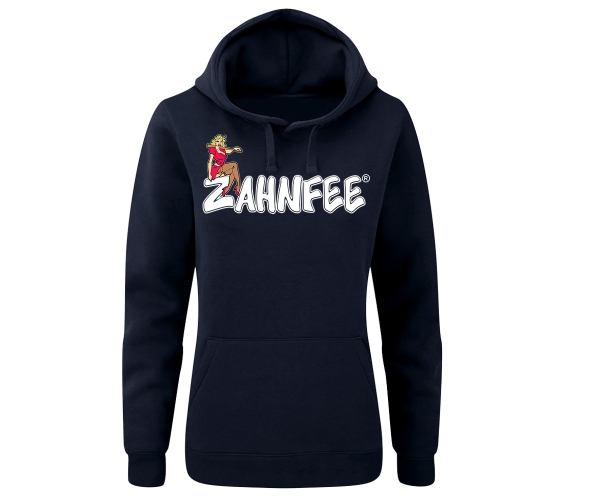 Zahnfee Keule - Frauen Kapuzenpullover - navy