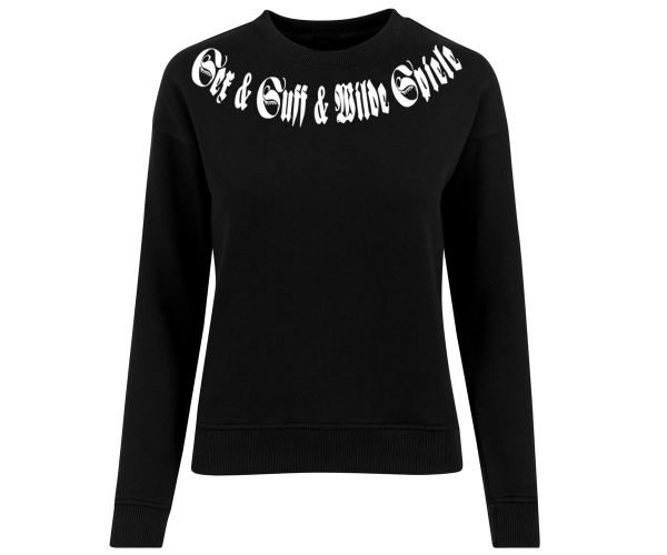 Sex + Suff + Wilde Spiele - Frauen Pullover - schwarz