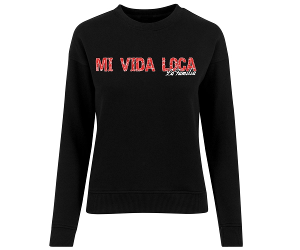 La Familia - Mi vida loca - Frauen Pullover - schwarz