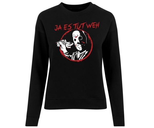 Ja es tut weh Jason Tattoo Family - Frauen Pullover - schwarz