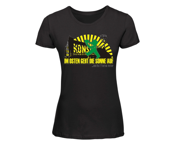 Im Osten geht die Sonne auf - Frauen Shirt - schwarz