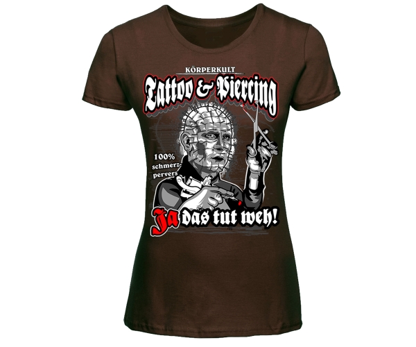 Tattoo Family - Körperkult - Frauen T-Shirt - braun