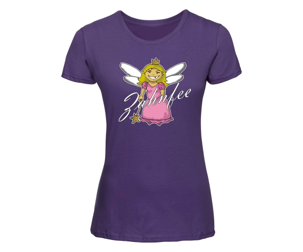 Zahnfee Logo Fee - Frauen Shirt - lila