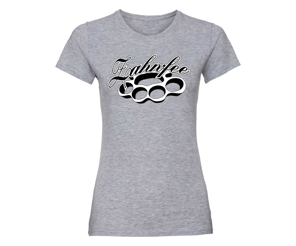 Zahnfee Edition 10 - Frauen Shirt - grau-meliert