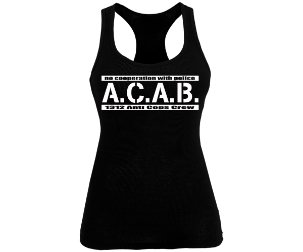 ACAB - No cooperation with Police - Frauen Tank Top - schwarz