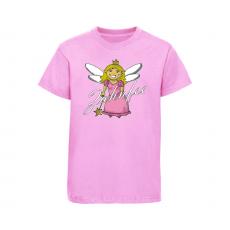 Zahnfee Logo Kinder T-Shirt rosa