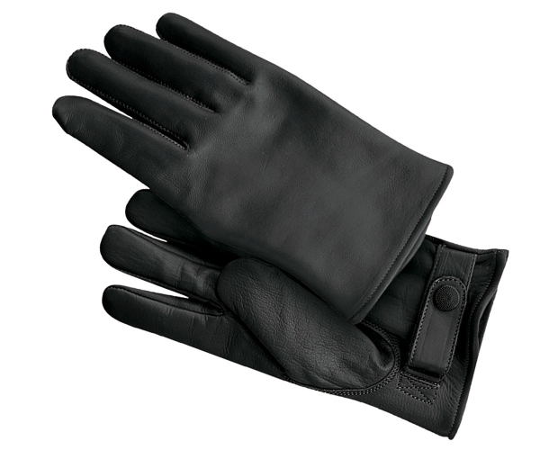 BW Leder Handschuhe schwarz