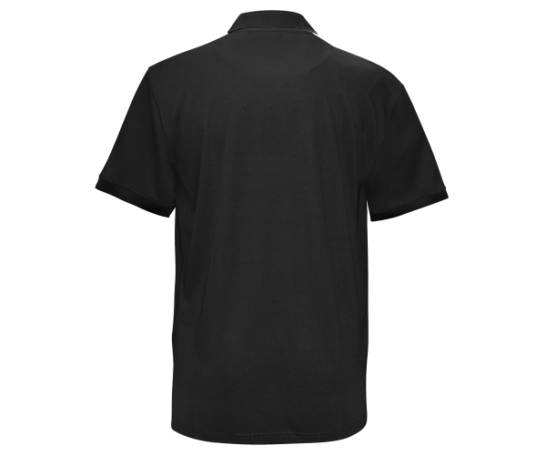 Männer Polo Shirt Quick Dry schwarz