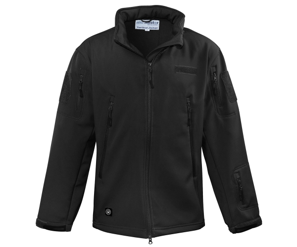 TAC Style Softshell Jacke Schwarz