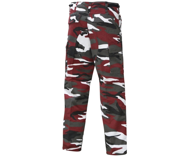 Army Cargo Outdoor Hose - red camo