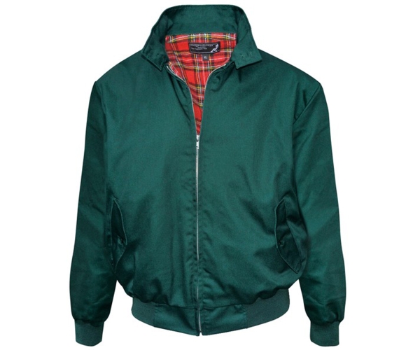 Harrington Jacke Bottlegreen