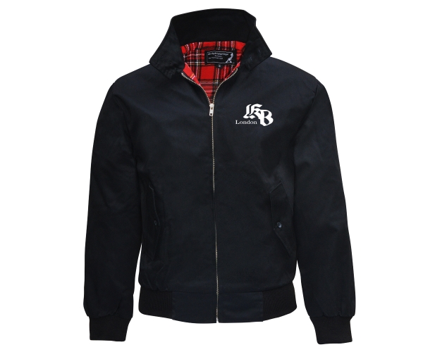 KB Knightsbridge London Harrington Jacke - schwarz