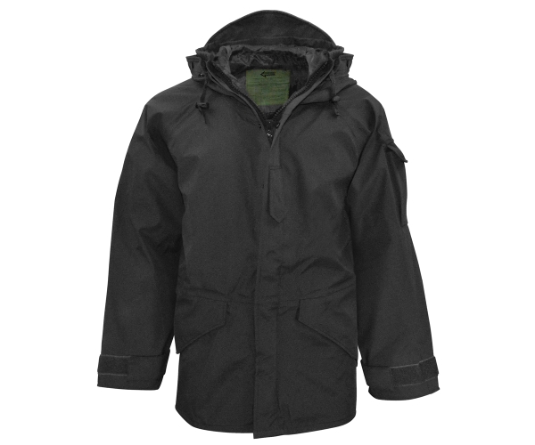 Cold Weather Regen Parka schwarz