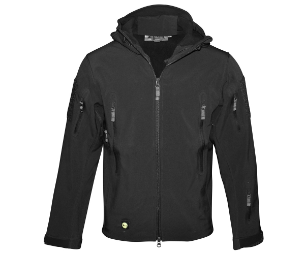 High Peak Softshell Jacke schwarz