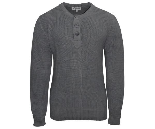 BW Gebirgsjäger Pullover Wolle grau