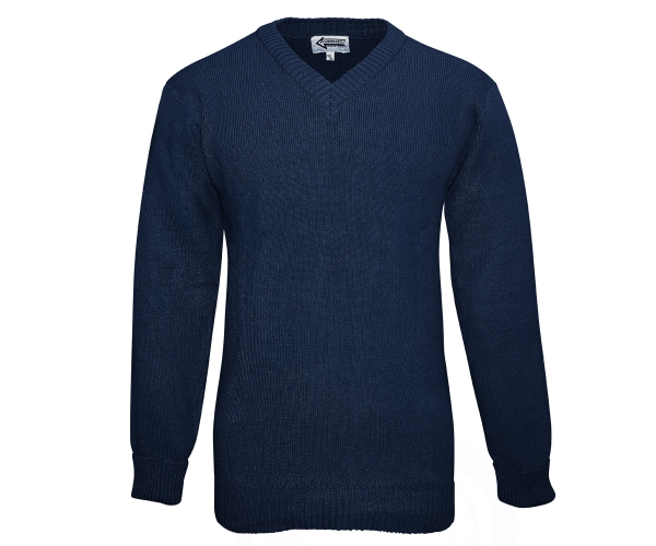 BW Dienst Pullover Wolle navy