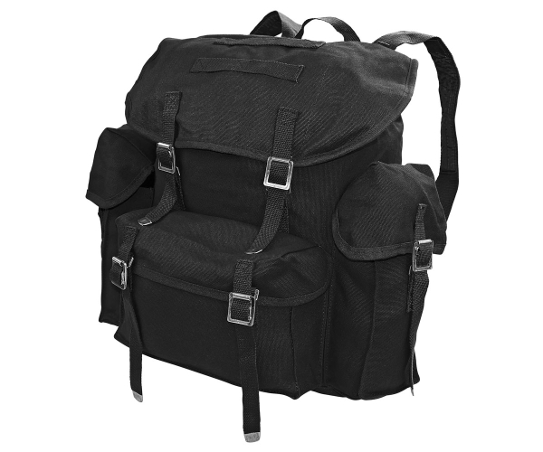 BW Rucksack alte Art schwarz