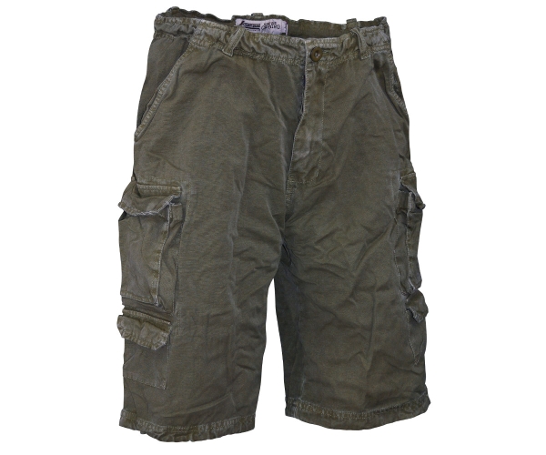 Vintage Cargo Short Big Game - oliv