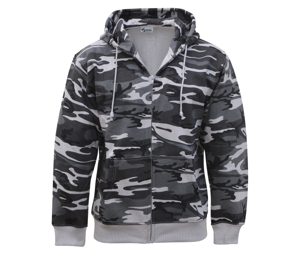 Kapuzenjacke City camo