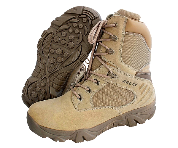 Outdoor Boots Einsatzstiefel Delta Force - beige