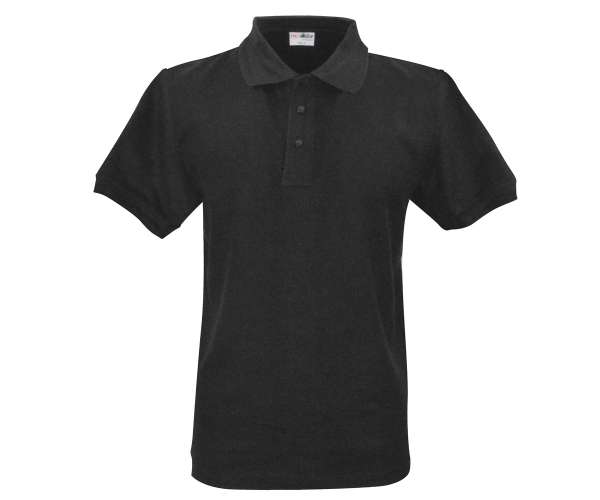 Active Wear - Männer Polo-Shirt - schwarz