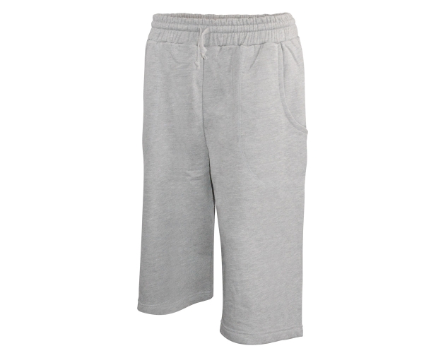 Active Wear - 3/4 Männer Short - grau meliert