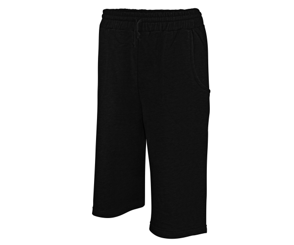 Active Wear - 3/4 Männer Short - schwarz