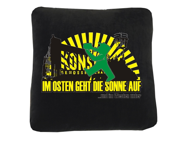 Im Osten geht die Sonne auf - Kissen