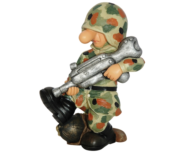 Fun Division Soldat Figur Modell 1 flecktarn