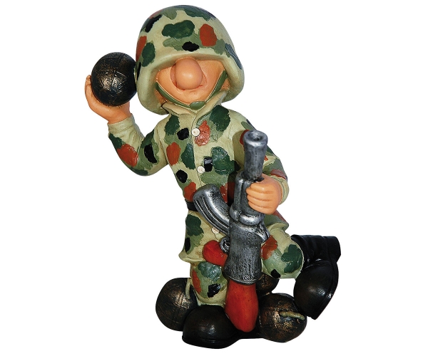 Fun Division Soldat Figur Modell 3 flecktarn