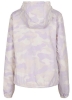 Ladies Camo Pull Over Jacket - lilaccamo